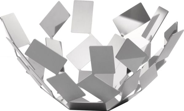 Alessi MT02 W, Rund, Grå, 273 mm, 273 mm, 130 mm
