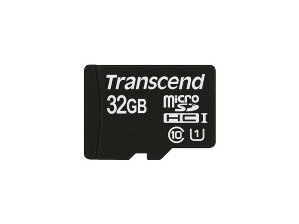 Transcend - Flashminnekort - 32 GB - UHS Class 1 / Class10 - microSDHC