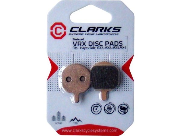 Clarks HAYES bremseklosser (såle, GX2, MX2, MX3, MX4) metallisk sintret