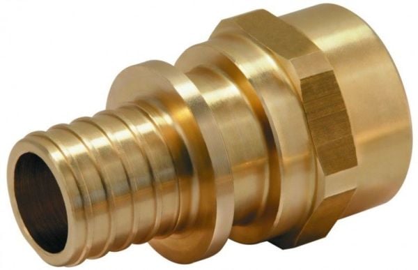 KAN-therm Koppling 25x3,5 G1/2" med fläns och invändig gänga - 9014.400