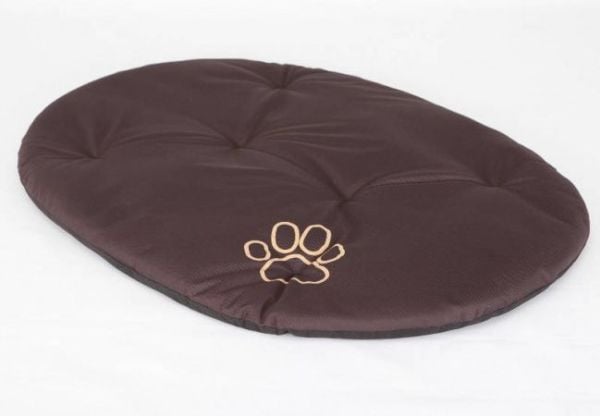Hobbydog oval pute - mørk brun R2 Hobbydog oval pute - mørk brun R2