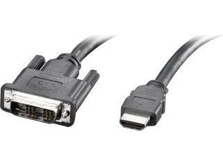 Value DVI (18+1)/HDMI 5m, 5 m, DVI-D, HDMI, Sort, Hankjønn/hankjønn, 1 stykker
