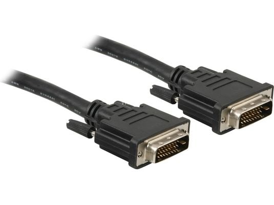 Goobay 93109, 10 m, DVI-D, DVI-D, Hankjønn, Hankjønn, Sort