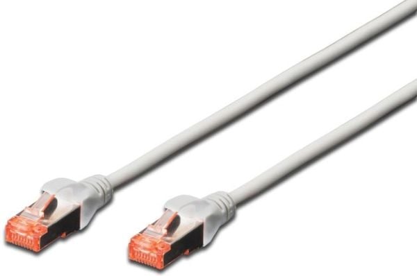DIGITUS Professional - Koblingskabel - RJ-45 (hann) til RJ-45 (hann) - 7 m - SFTP, PiMF - CAT 6e - IEEE 802.3 - halogenfri, formstøpt, uten hindrin...