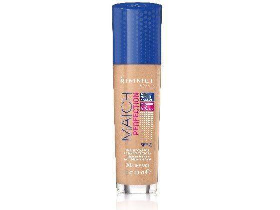 Rimmel London Match Perfection 24HR SPF20 foundation 203 True Beige 30 ml