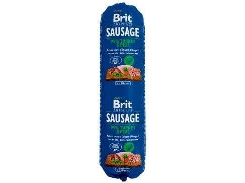 Brit Premium Makkara kalkkuna herneillä 800g