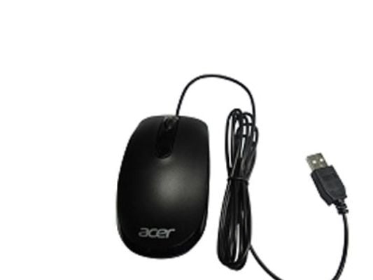 Lite-On SM-9020B - Mus - optisk - kablet - USB - svart - for Aspire X1935