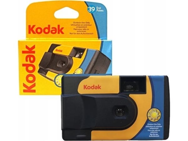 Kodak Daylight, Kompaktkamera, 35 mm, Svart, Gult