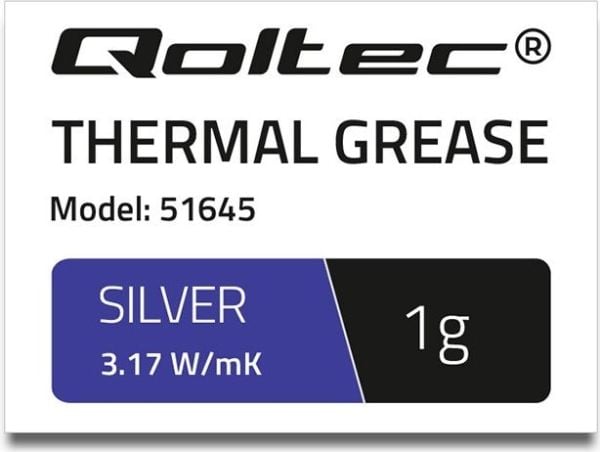 Qoltec 51645 - Termisk pasta - silver