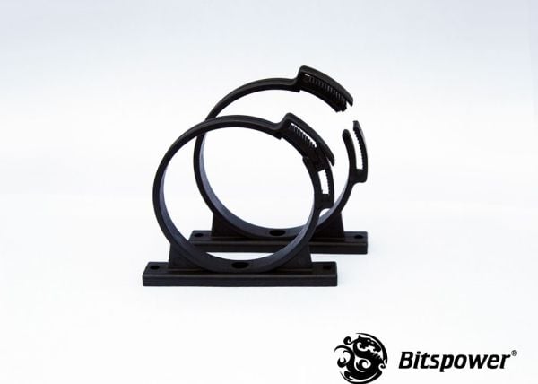 Bitspower BP-TBC4-BK, Klämma, Svart, Vätska