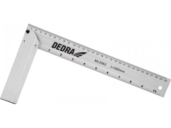 Dedra Rakennuskulmatanko 500 x 225mm alumiini (ML2064)