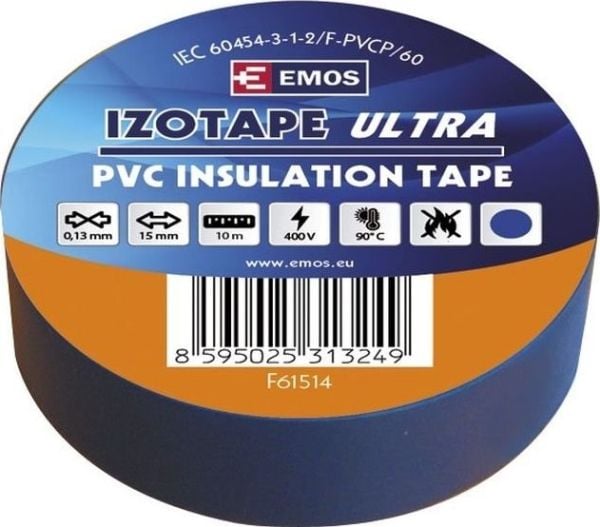 Emos PVC-eristysteippi sininen IZOTAPE ULTRA 15/10