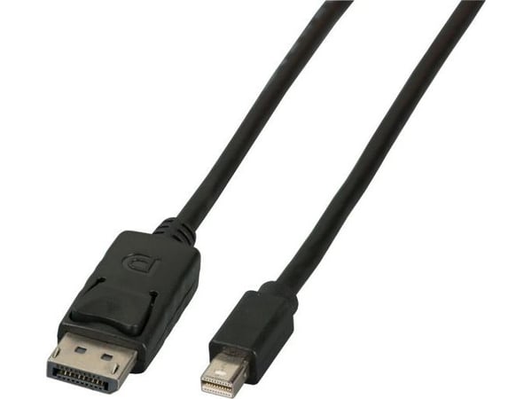 EFB-Elektronik Mini DisplayPort - DisplayPort-kabel, St-St, 2m, svart Produsent: EFB Elektronik (K5565SW.2)