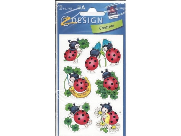 Avery 53281, Paperi, Monivärinen, Kiinteä, 76 mm, 120 mm, 12 kpl