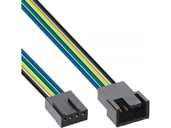 InLine 4 pin Molex, 0,7 m