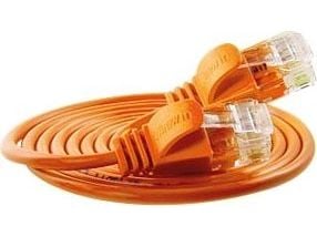 SLIM Patchcords SLIM Light UTP, 3 m, Cat6, U/UTP (UTP), RJ-45, RJ-45, Oransje