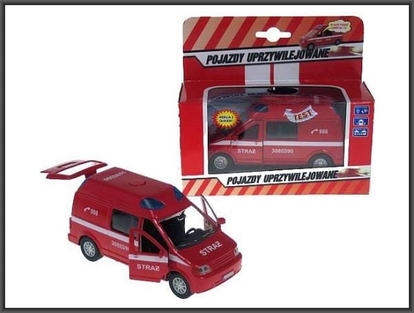 Hipo Auto Van – brannbil med lyd (HKG078)