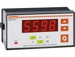 Lovato Electric digitalmåler, volt-/ampere-/wattmeter tavle (DMK15R1)