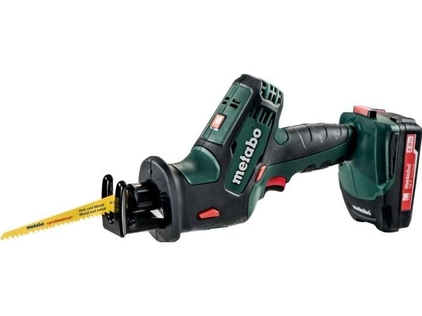Metabo SSE 18 LTX Compact - Frem- og tilbakegående sag - trådløs - 2 batterier - 18 V
