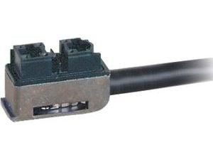 Schneider Electric kabel med kontakt ZCMC vinklad med kabel 1 m (ZCMC21L1)