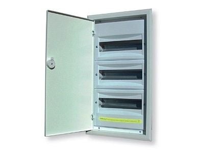Modulaarinen kytkintaulu 3x12 uppoasennettava /ovi metallia/ IP40 ERP12-3 DIDO 001101204