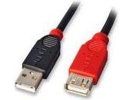 Lindy 42817, 5 m, USB A, USB A, USB 2.0, 480 Mbit/s, Lajittelu