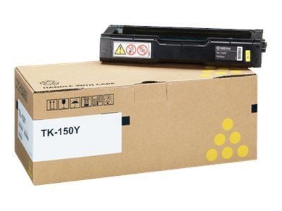 Kyocera TK 150Y - Gul - original - tonerpatron - for Kyocera FS-C1020MFP, FS-C1020MFP/KL3, FS-C1020MFP+, FS-C1020MFP+/KL3