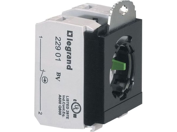 Legrand Control-painike 22mm 1Z 1R, jossa on itsestään palautuva Osmoz (022976)