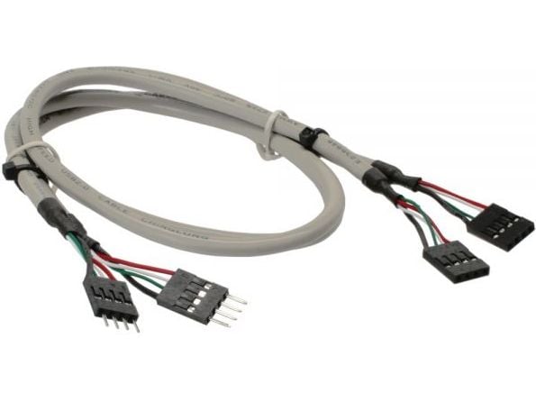 InLine 33440J, 0,6 m, IDC, IDC, Beige