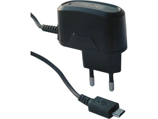 Beline microUSB 1A laturi musta/musta