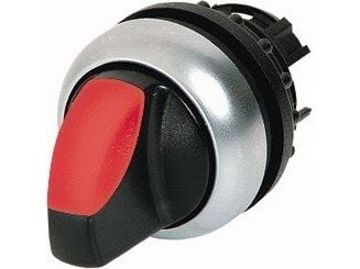 Eaton M22-WLK3-R, Vipukytkin, Muovi, Musta, Punainen, Hopea, IP66, 29,7 mm, 45,9 mm