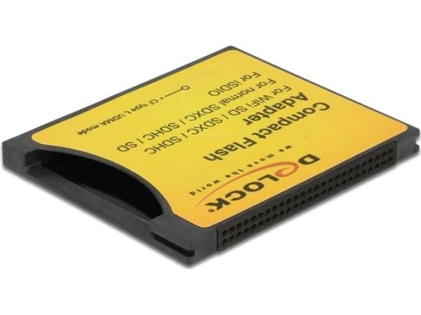 Delock - Kortadapter (SD, SDHC, SDXC) - CompactFlash