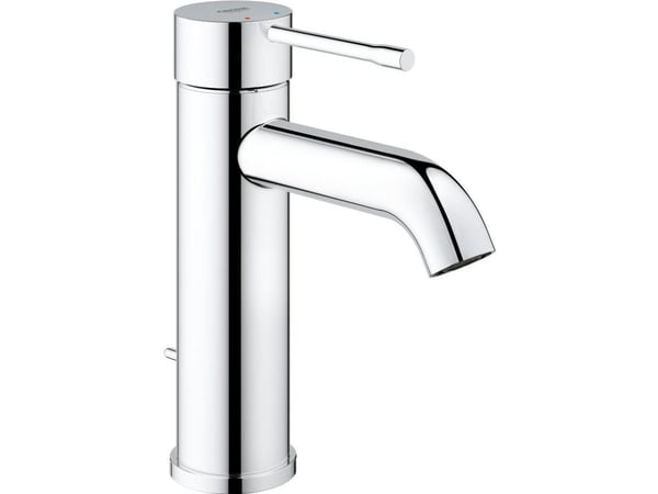 GROHE Essence, Baderomsvask, Kran-håndtak, Metall, 1/2", Kromfarget