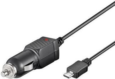 Techly IPW-CAR-MICRO1, Automaattinen, sikarin sytytin, 5 V, 1,5 m, musta