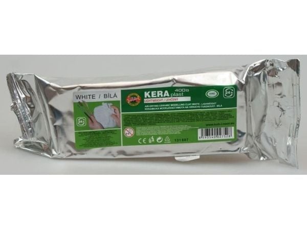 Koh I Noor Glinka lett selvherdende hvit 400 g (248964)