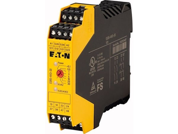 Eaton ESR5-NV3-30, Gul, Vågrät, 22,5 mm, 99 mm, 114,5 mm, 200 g