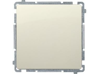 Kontakt-Simon BMP1.01/12, Pushbutton switch, Plast, IP20, IP44, 250 V, 10 A, 75 mm
