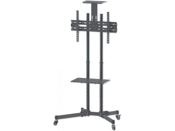 Manhattan 461238, 50 kg, 94 cm (37"), 177,8 cm (70"), 600 x 400 mm, Høydejustering, Svart