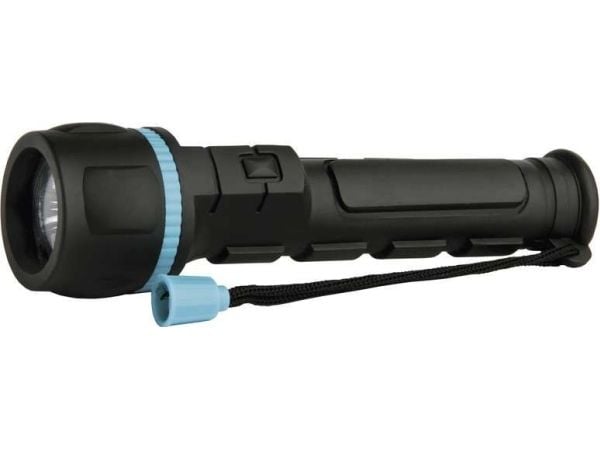 Emos P3861, Lommelykt, Sort, Blå, Plast, Gummi, LED, 1 lamper, 3 W
