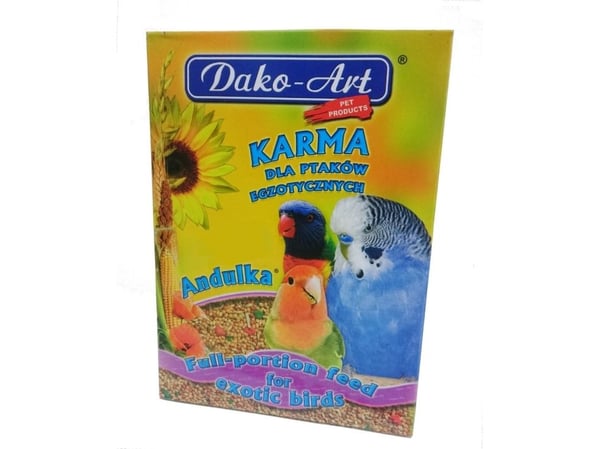 Dako-Art 500g ANDULKA foder för exotiska fåglar