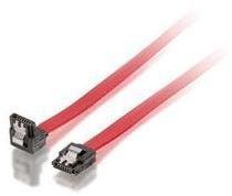Equip 111809, 0,3 m, SATA II, SATA 7-pin, SATA 7-pin, Hankjønn/hankjønn, Rød