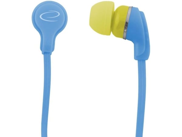 Esperanza EH147T NEON - Ørepropper - i øret - kablet - 3,5 mm jakk - turkis