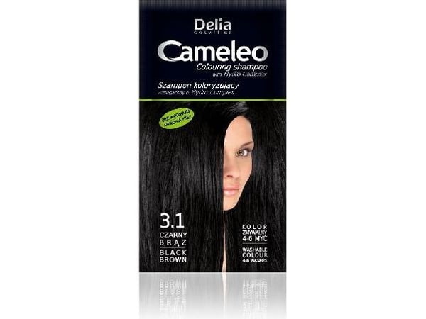 DELIA CAMELEO fargesjampo 3.1 BLACK BRONZE