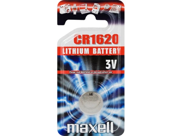 Maxell CR 1620 - Batteri CR1620 - Li - 80 mAh