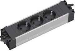 Bachmann 336.600, Musta, 3 AC-pistorasia(a), 230 V, 3680 W, 16 A