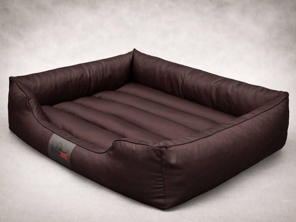 Hobbydog liggeplass/kurv Comfort - mørkebrun XXL