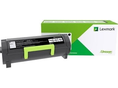 Lexmark 502E, 1500 sivua, Musta, 1 kpl