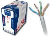 ALANTEC - Irtokaapeli - 305 m - UTP - CAT 5e - vaaleanharmaa