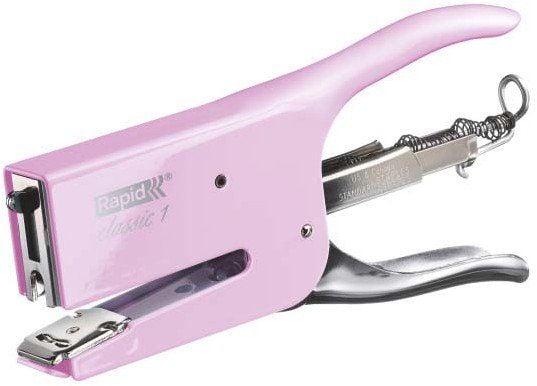 Rapid Retro Classic K1 - Stifttang - 50 ark - 24/6, 24/8+ - metall - kirsebærkrem