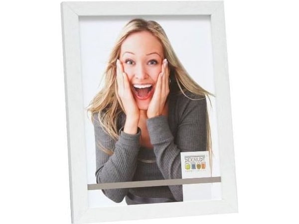 Deknudt S44CF1, Enkel bilderamme, MDF, Tre, Hvit, 30 x 45 cm, Rektangulær, 320 mm